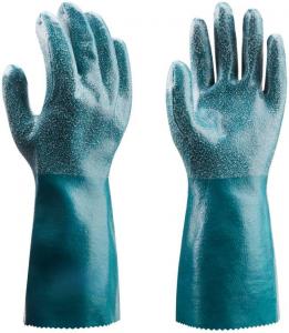 Quality 10 XL Nitrile Chemical Resistant Gloves For Chemical Handling Oil Processing Logistics for sale
