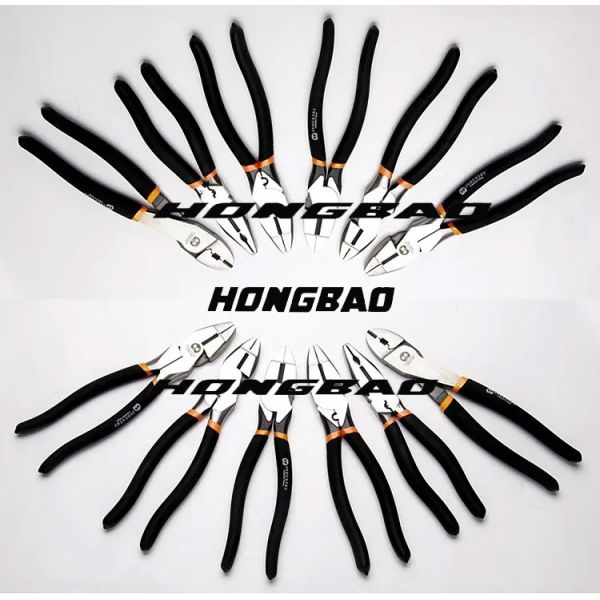 High Leverage Linesman Pliers Crimper 9" 10" 8" Heavy Duty Head