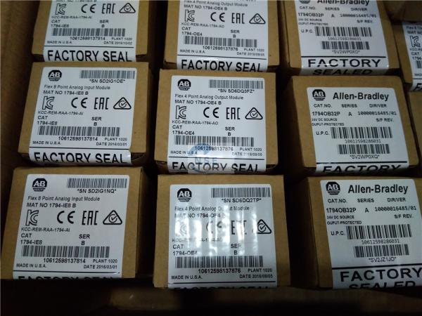 Buy Analog Input 1794-IE8 Allen Bradley Modules Distributed Modular I O System at wholesale prices