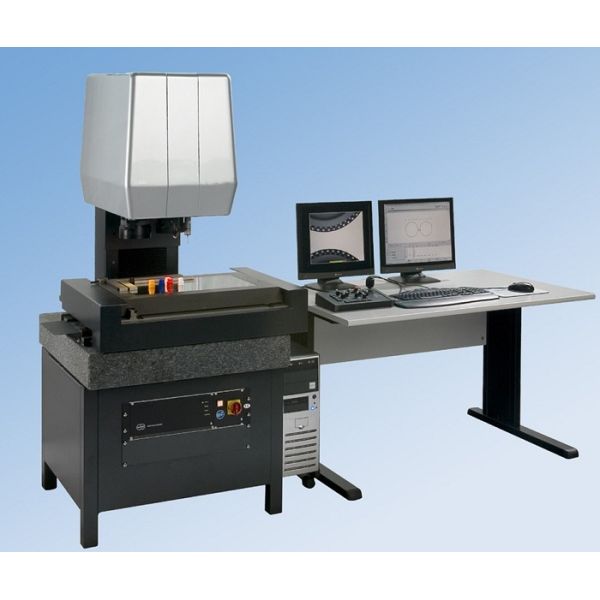 Fully Automatic Laboratory Video Measuring Machine Points Lines Circles
