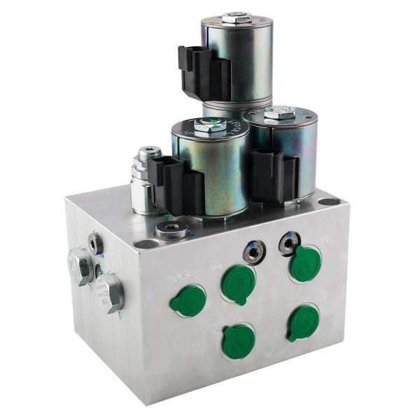 CNC Machining Hydraulic Manifold Custom Aluminum CNC Machining Services