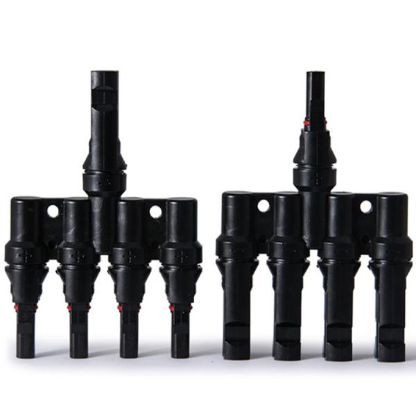 Buy MC4 T-Branch Connector 4 in 1,Adaptor 5 in 1 T-branch connector,Y Connector 2 in 1,Splitter Y Connector 3 in 1 at wholesale prices