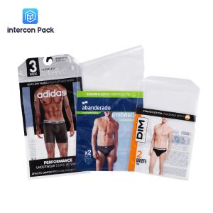 Quality 10X6 Inch 3 Sided Seal Bag Thickness 0.06mm Plastic Bags For Underwear for sale