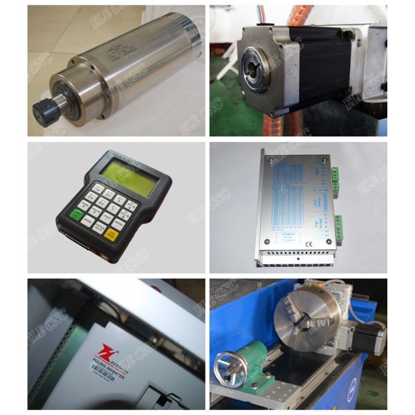 Blue Elephant Large Size 2030 4 Axis Engraving Wood Cnc Router Machine Price Sale in India