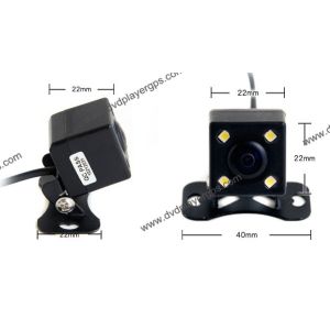 Mini Shape Universal Car Rear View Camera with LED