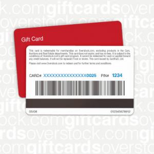 Quality Barcoded Plastic Gift Cards for sale