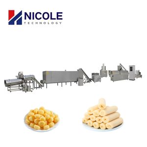 Quality 150kg/H Corn Snacks Making Machine Industrial Food Core Filling for sale