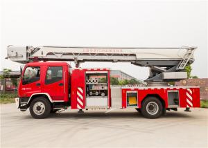Quality 4x2 Drive 30 Meters Working Height Aerial Turn Table Ladder Fire & Rescue Truck for sale