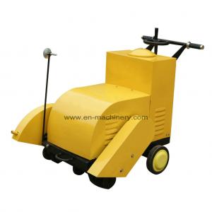 China Construction Machinery Petrol Concrete Pavement Cutter Manual Push Portable Concrete on sale