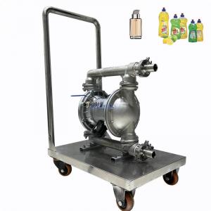 Quality Filling Machine Match Equipment Chemical Liquid Cosmetic Lotion Paste Transfer Pump Air Operated Pneumatic Diaphragm Pum for sale