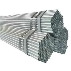 China ASTM A53 BS 1387 MS Pipe Hot Dip Galvanized Steel GI Pipe Pre Galvanized Steel Pipe on sale