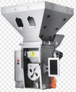 1330-1600kg/H Gravimetric Batch Blender Six Components Adaptation Algorithm