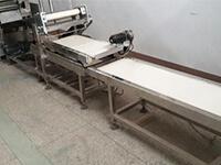 Cutting and conveying machine