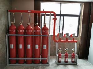 China 14.25kg IG100 Fire Suppression System Cylinder Volume CCC 15MPa on sale
