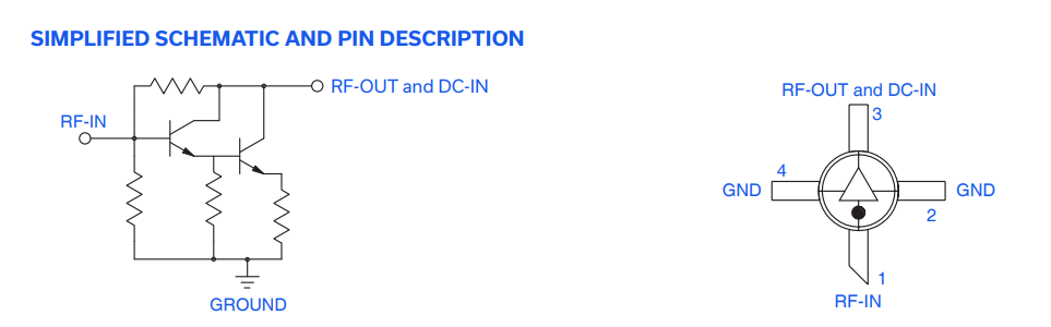 ERA-3+ SMT MMIC, Linear, Gain Block, HBT Amplifier