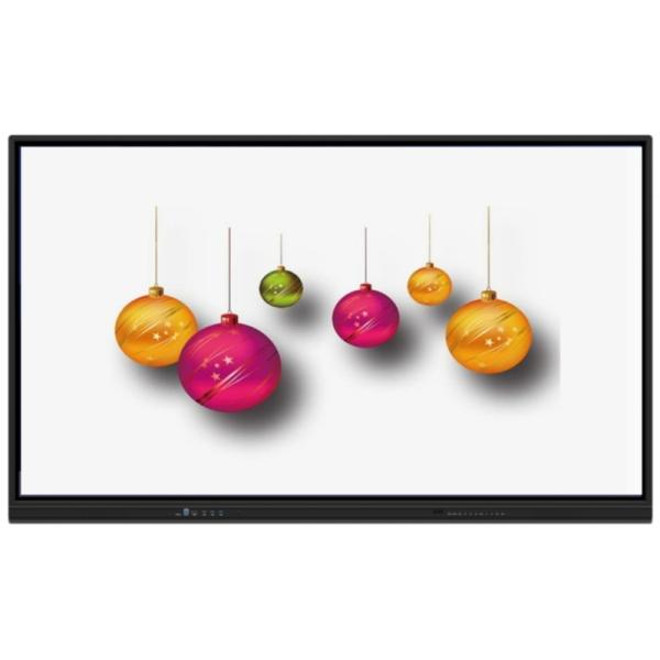 Muilt IR Touch IR 86 Inch Interactive Flat Panel With Sliding White Board