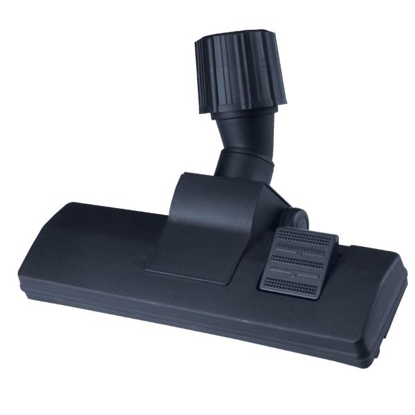 vacuum cleaner brush with universal contact and plastic plate