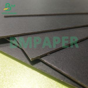 Quality 1.5mm Black Board Card Economical Framed Black Card For Photo Album Pages for sale