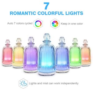 Black Glass Wood Base Oil Diffuser▕ DN-821