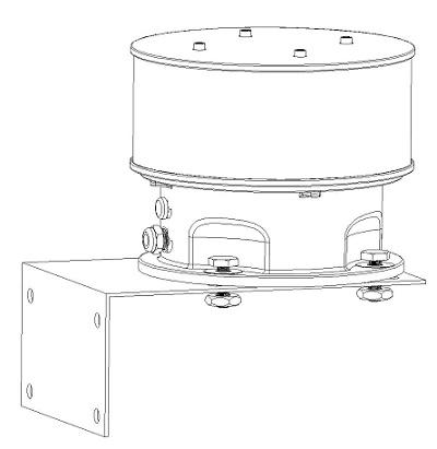 Red Aeronautical IP66 LED Aircraft Warning Red White Beacon Light