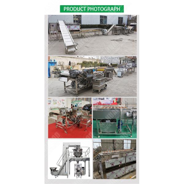 Small Scale Frozen French Fries Production Line Semi Automatic Machine