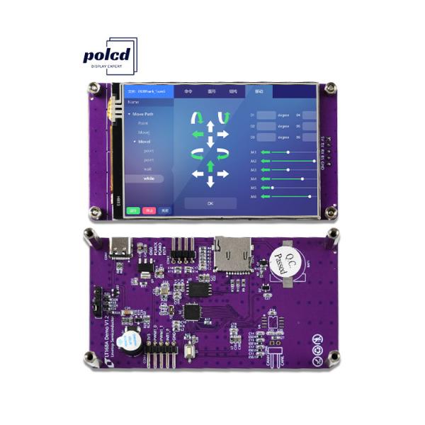 Buy Polcd 3.5 Inch Serial Port Instruction Command Screen LCD Modules TFT Display HMI Touch Screen at wholesale prices