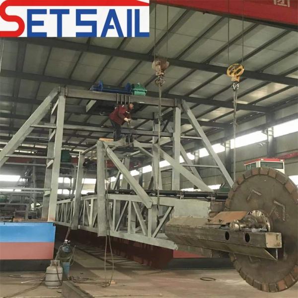 China River Gold Mining Dredging Equipment with Bucket Chain