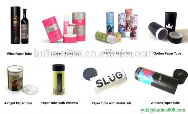 Biodegradable Cardboard Paper Tube For Food/ Gift Packing