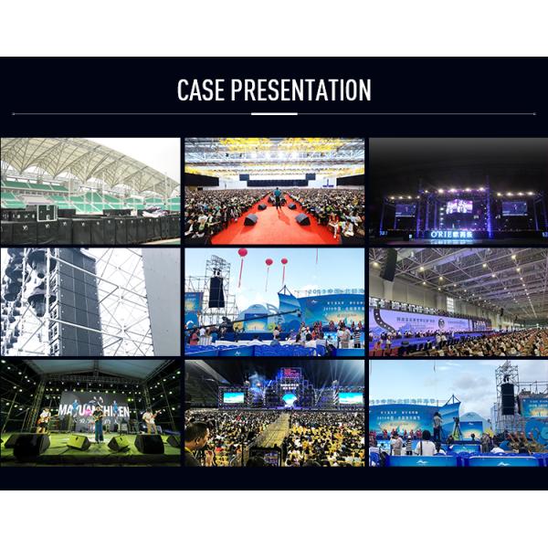 Passive Line Array Speaker Waterproof Rigging Line Array