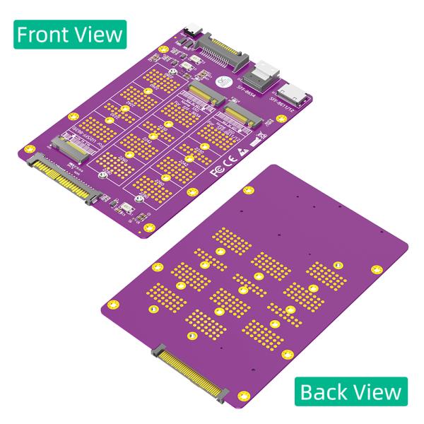 M.2 NVMe to SFF-8611/8654/U.2 Adapter 6Gb/s Bandwidth
