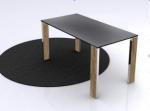 Modern Custom Made Dining Tables Living Room Furnitures with Wooden Legs