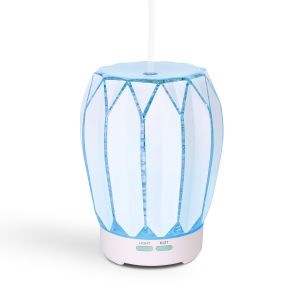 Quality 100ml Aromatherapy Diffuser Waterless Nebulizer Essential Oil 3D Glass Diffuser RY32B for sale