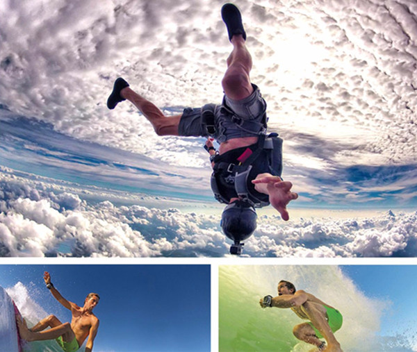 360 Degree Rotation Hand Wrist Strap Band Mount Arm Belt For GoPro Hero 5 3 4 Session Xiaomi Yi SJ4000