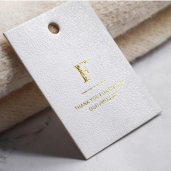 printing logo plastic seal tags for clothing plastic bottle neck hang tag
