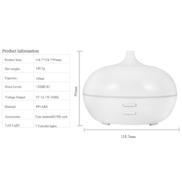 Ultrasonic MINI USB Air Humidifier USA Aroma Essential Oil Accepted