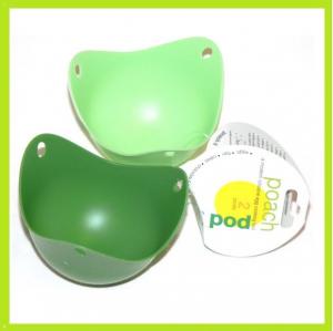 China Silicone egg poach pods non-sticker poacher made of food grade silicone material on sale