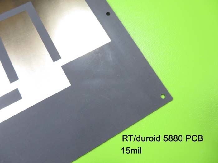 Rogers RT/Duroid 5880 PCB High Frequency 15mil 1 Oz Copper PCB For Millimeter Wave Applications