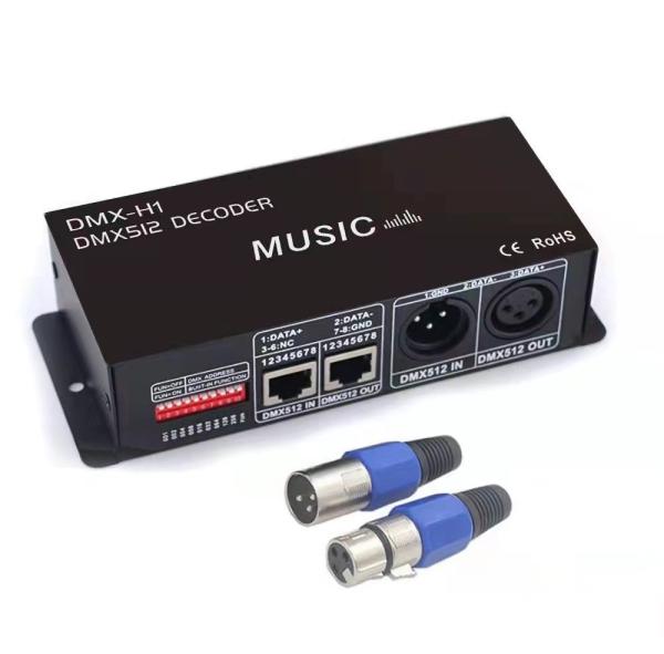 Buy DMX512 RGB RGBW LED DMX Decoder With Engineering Sub Controller at wholesale prices