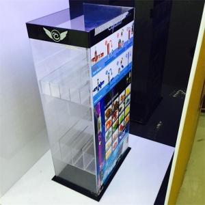 Acrylic Material high quality acrylic e-liquid display shelf