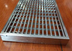 Quality 316 Ss Compact Stainless Steel Grating For Drainage Heel Guard for sale