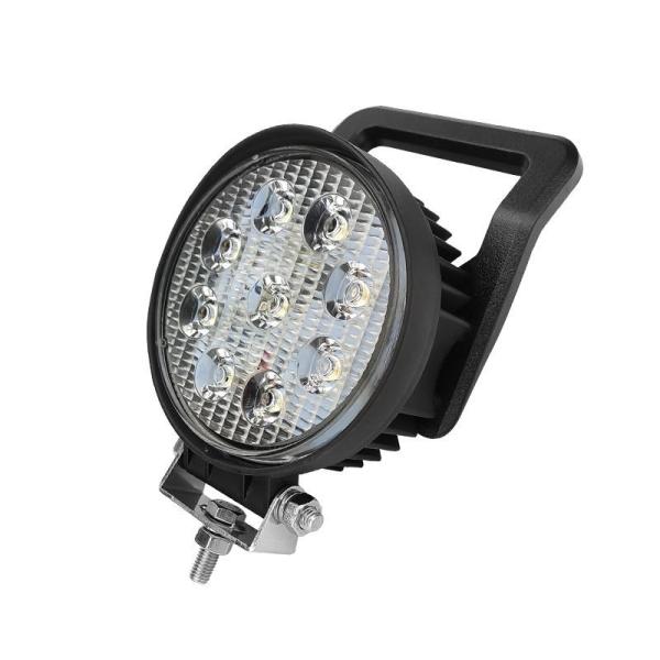 27W Portable Tractor Forklift Flood Light Headlight LED Work Light with Switch