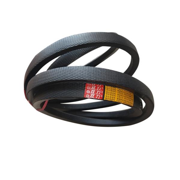 Classical Natural Rubber Triangle Vulcanize B Type V Belt For Power Equipments