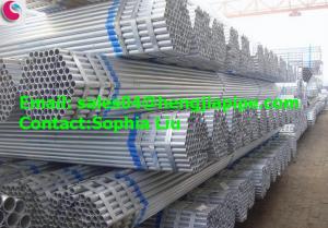 Quality Hot galvanized steel pipes for sale