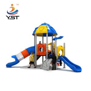 Quality Plastic Children Used Kids Slide Commercial Playground Equipment Customized Play for sale
