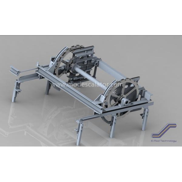 Width 1000 Escalator Main Drive 20A Escalator Tension Carriage