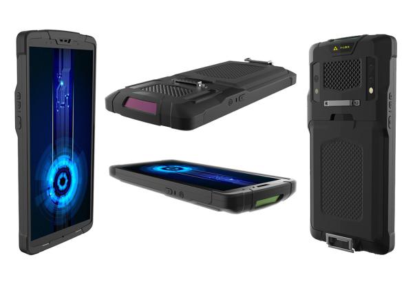 NFC Reader Android Handheld Printer PDA Laser Scanner Handheld Terminal 6.0''