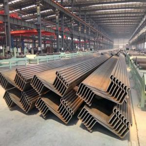 China Corrosion Resistance Steel Sheet Piling High Durability on sale
