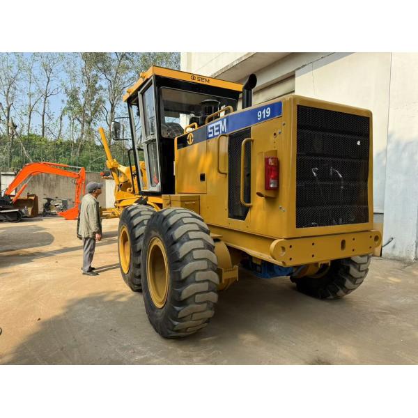 SEM919 915F/917F SDEC Engine 3059mm Road Construction Machines Motor Grader For