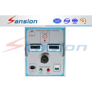 Quality Large Capacity Dc Power Testing System , Strong Anti Interference Hipot Test Set for sale