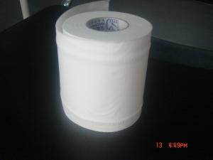 Quality Biodegradable 15gsm 1 Ply / 2 Ply Bath Tissue Paper Roll of Virgin Bamboo Pulp for sale